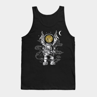 Astronaut Dogecoin DOGE Coin To The Moon Crypto Token Cryptocurrency Wallet Birthday Gift For Men Women Kids Tank Top